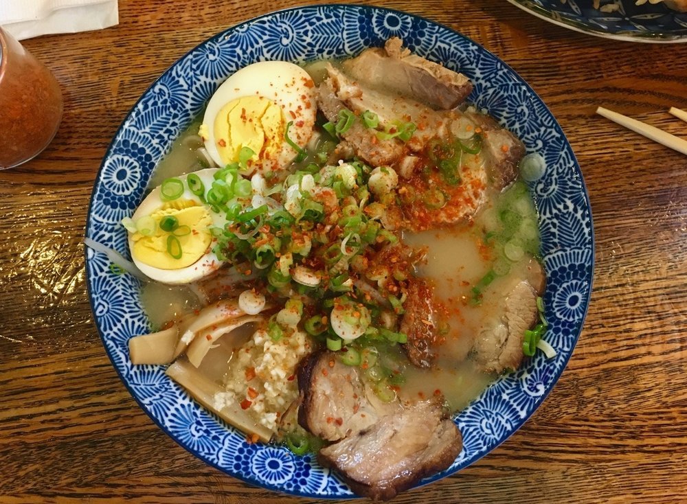 Spicy tonkotsu ramen